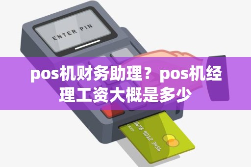 pos机财务助理？pos机经理工资大概是多少