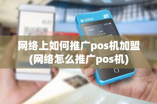 网络上如何推广pos机加盟(网络怎么推广pos机)