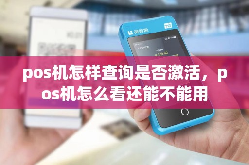 pos机怎样查询是否激活，pos机怎么看还能不能用