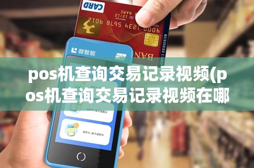 pos机查询交易记录视频(pos机查询交易记录视频在哪里)