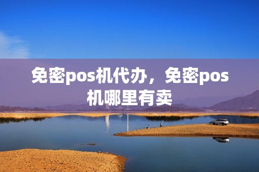 免密pos机代办，免密pos机哪里有卖