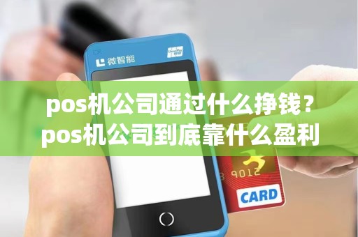pos机公司通过什么挣钱？pos机公司到底靠什么盈利
