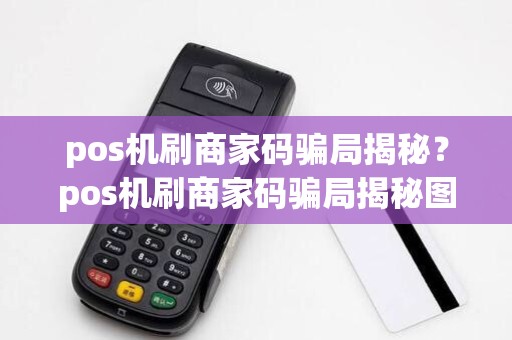 pos机刷商家码骗局揭秘？pos机刷商家码骗局揭秘图片