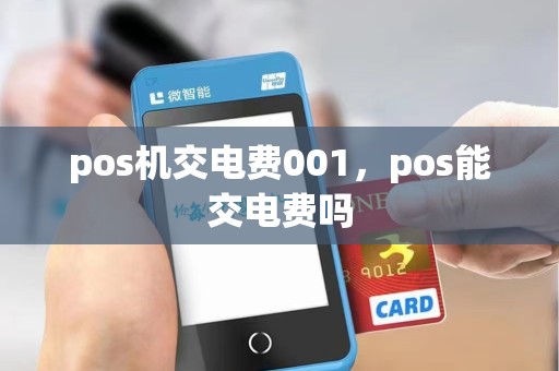 pos机交电费001，pos能交电费吗