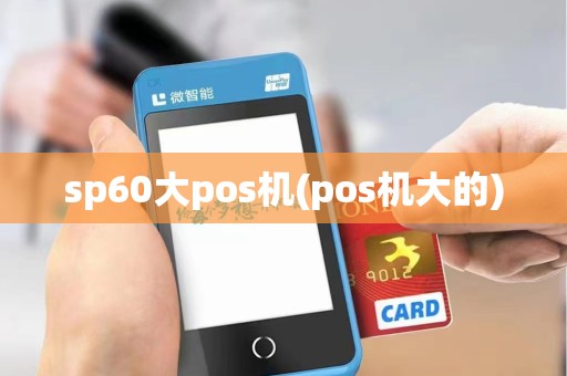 sp60大pos机(pos机大的)