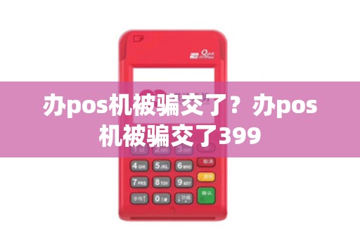办pos机被骗交了？办pos机被骗交了399