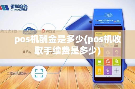 pos机酬金是多少(pos机收取手续费是多少)