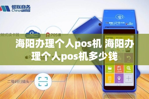 海阳办理个人pos机 海阳办理个人pos机多少钱