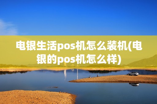 电银生活pos机怎么装机(电银的pos机怎么样)
