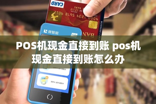 POS机现金直接到账 pos机现金直接到账怎么办