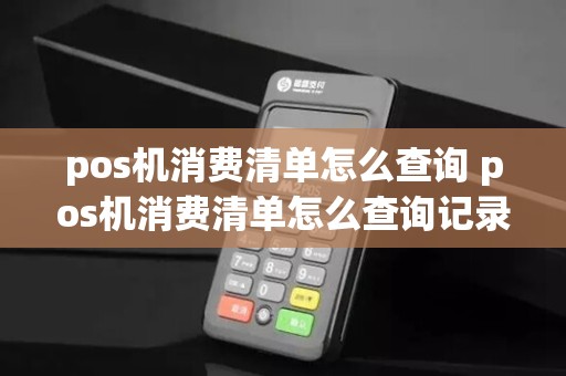 pos机消费清单怎么查询 pos机消费清单怎么查询记录