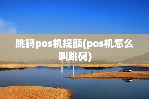 跳码pos机提额(pos机怎么叫跳码)