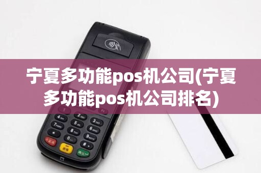 宁夏多功能pos机公司(宁夏多功能pos机公司排名)
