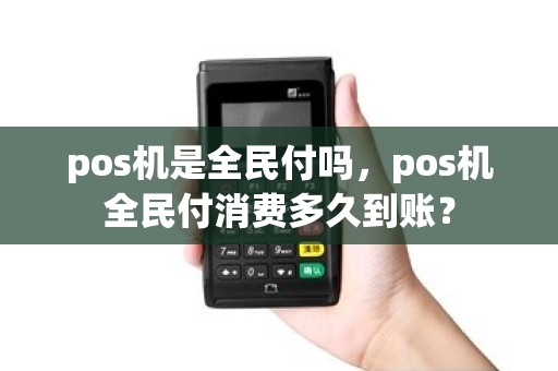 pos机是全民付吗，pos机全民付消费多久到账？