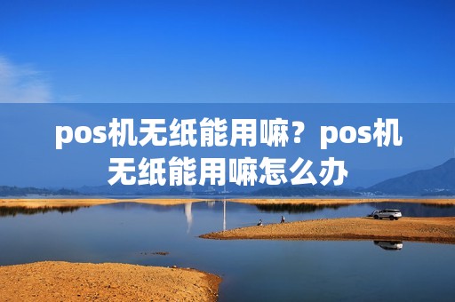pos机无纸能用嘛？pos机无纸能用嘛怎么办