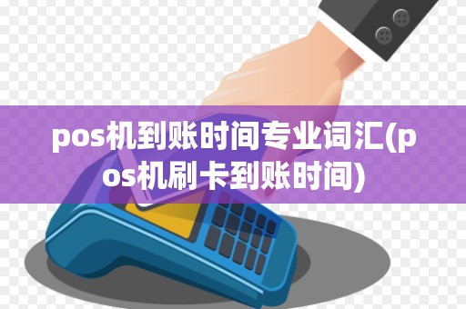 pos机到账时间专业词汇(pos机刷卡到账时间)