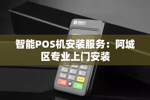 智能POS机安装服务：阿城区专业上门安装