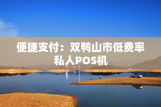便捷支付：双鸭山市低费率私人POS机