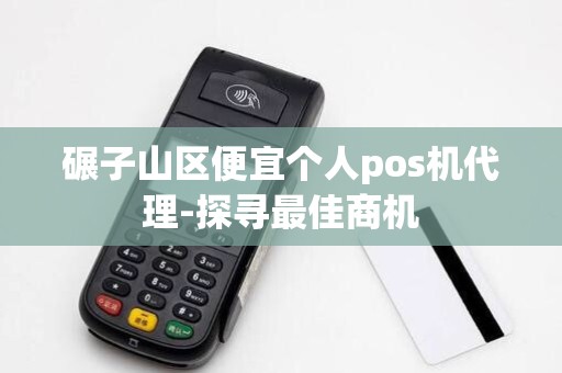 碾子山区便宜个人pos机代理-探寻最佳商机