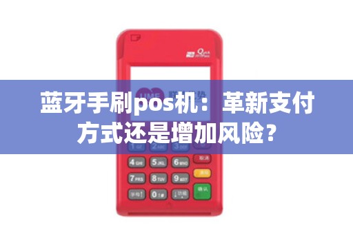 蓝牙手刷pos机：革新支付方式还是增加风险？