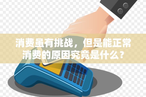 消费虽有挑战，但是能正常消费的原因究竟是什么？
