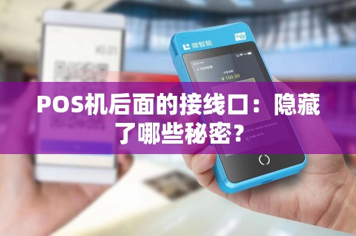 POS机后面的接线口：隐藏了哪些秘密？