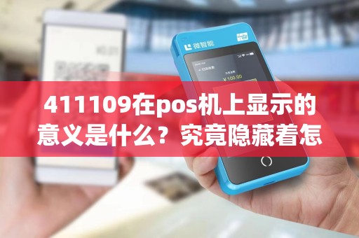 411109在pos机上显示的意义是什么？究竟隐藏着怎样的秘密？