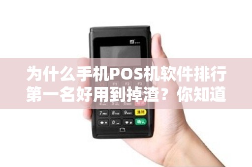 为什么手机POS机软件排行第一名好用到掉渣？你知道原因吗？