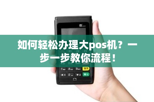 如何轻松办理大pos机？一步一步教你流程！
