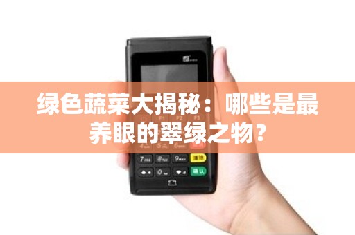 绿色蔬菜大揭秘：哪些是最养眼的翠绿之物？