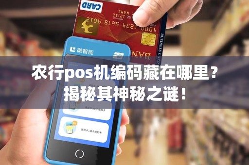农行pos机编码藏在哪里？揭秘其神秘之谜！