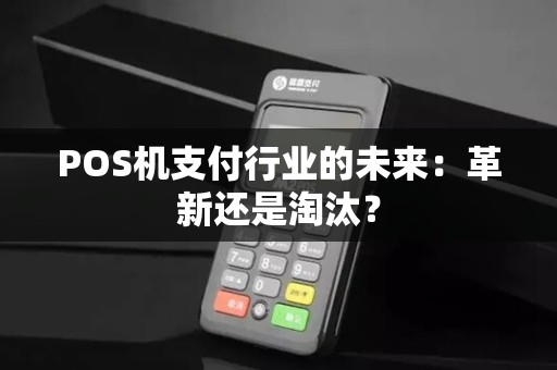 POS机支付行业的未来：革新还是淘汰？