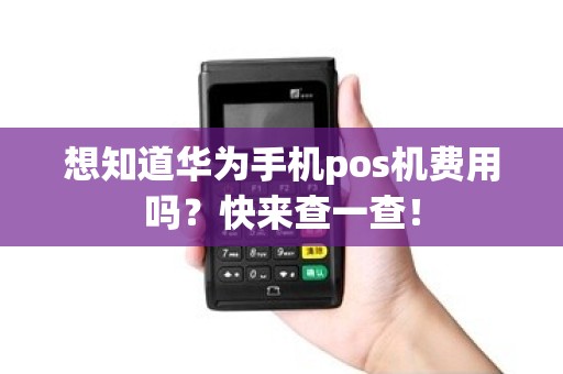 想知道华为手机pos机费用吗？快来查一查！