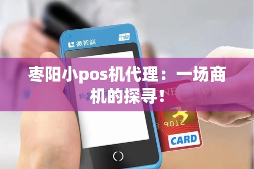 枣阳小pos机代理：一场商机的探寻！