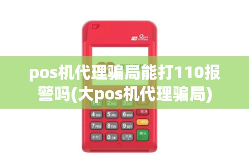 pos机代理骗局能打110报警吗(大pos机代理骗局) pos机代理骗局能打110报警吗(大pos机代理骗局)