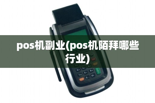 pos机副业(pos机陌拜哪些行业)