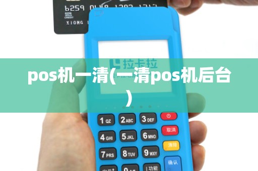 pos机一清(一清pos机后台) pos机一清(一清pos机后台)